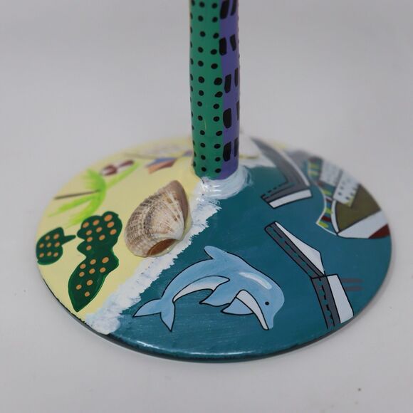 Lolita Martini Glass Collection Lot of 4 Hand Painted Glasses Miami South Beach - Picture 5 of 7